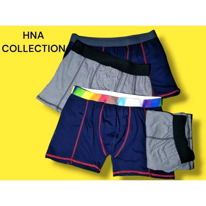 isi 5 PCS Celana Dalam Boxer Jumbo/Celana Boxer Pria Jumbo/CD Boxer Besar Nyaman Dewasa Katun 4