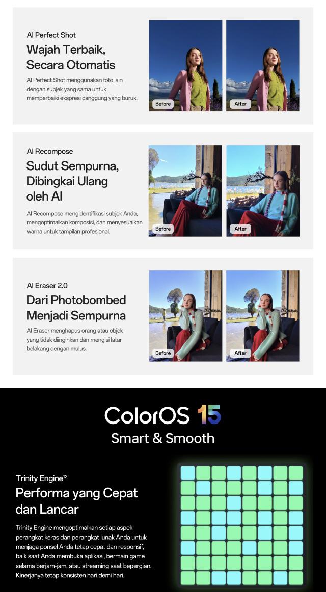 OPPO A6x 4GB/64GB & 4GB/128GB Smartphone [Snapdragon 685 4G, Layar Ultra Cerah 120Hz, Baterai 6500mAh]