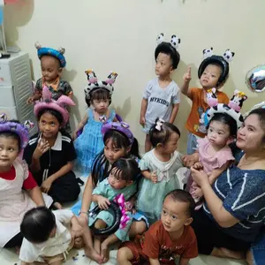 10pcs/30pcs/50pcs/Balon bando lucu/Labubu/Melody/Kuromi/Hewan kepala/(50pcs)Free pompa