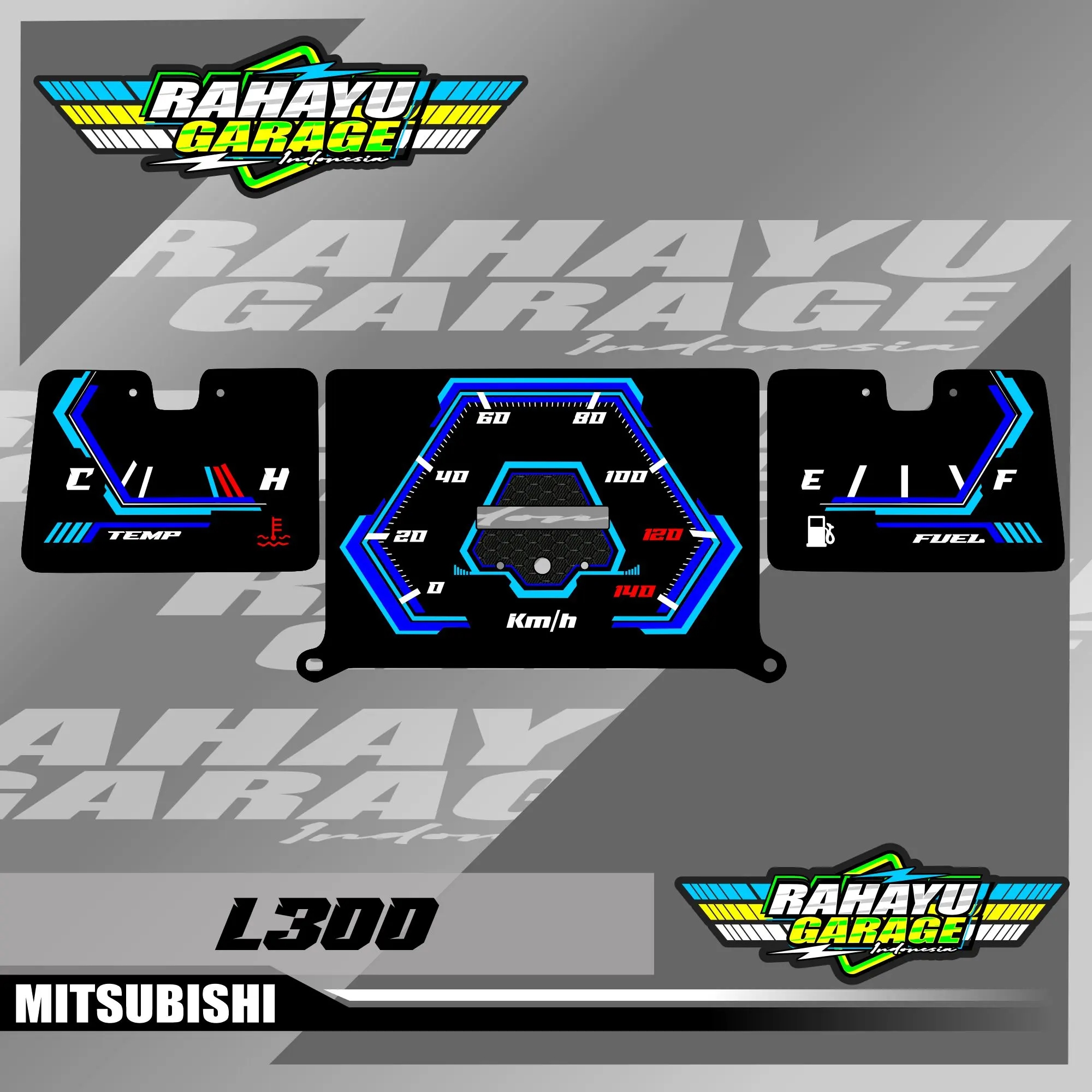PAPAN SPEEDOMETER CUSTOM MITSUBISHI L300