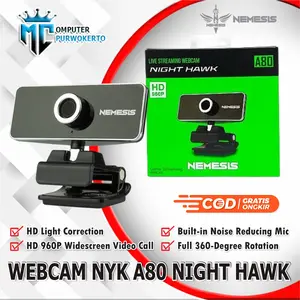 WEBCAM NYK NEMESIS A80 HD GAMING