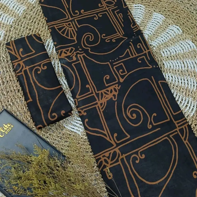 KAIN BATIK METERAN MODERN BAHAN KATUN MOTIF TERBARU ELEGAN SERAGAM BAJU FORMAL CASUAL BRIDESMAID premium Wanita pria 2