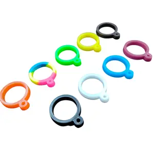 Karet Oring Gantungan Lanyard Ukuran 20mm Warna-warni untuk Aksesoris