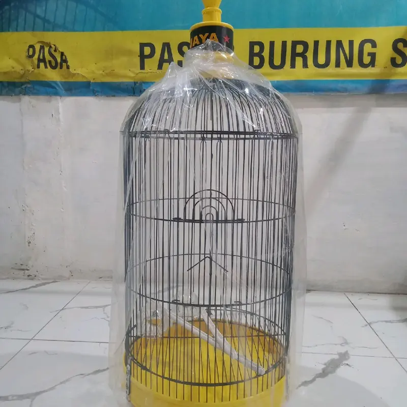 sangkar levebird oriq jaya vpc poloss bahan tebel ukuran lebar 33x33cm pengiriman seruruh indonesia 7