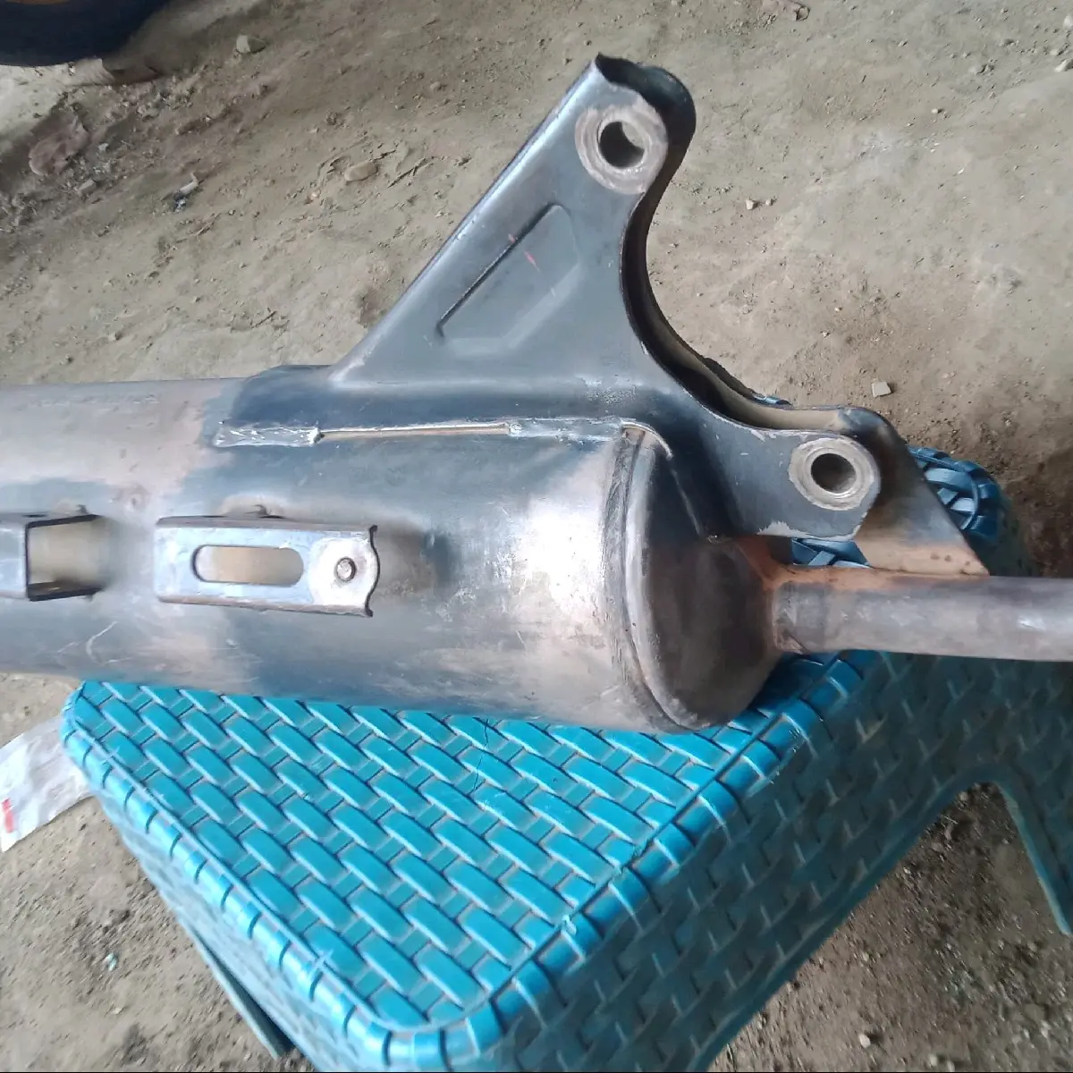 Knalpot Selenser Beat Karbu Pnp Beat Fi Scoppy Fi Vario Fi Tanpa Leheran Original Honda Copotan - Motorcycle