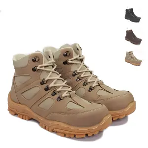 Sepatu boots safety Pria Endure Sepatu Kerja Ujung Besi Kerja Proyek Bisa Cod