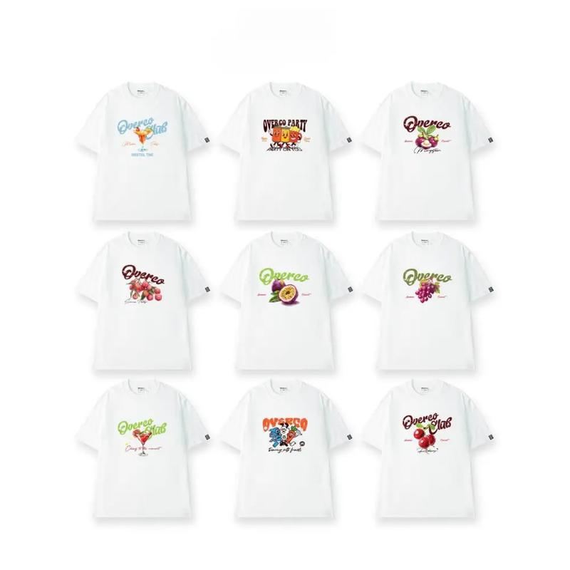 Áo Thun Unisex Cotton Mẫu Mới Năm 2026, Oversize Nhiệt Đới Biển, Co Giãn Mềm…