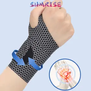 Decker Pelindung Pergelangan Tangan Breathable Anti Keseleo untuk Fitness & Cedera Keyboard Wrist Wrap