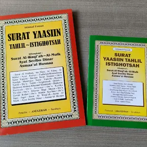Buku Yasin Terjemah Bhs Indonesia / Surat Yassin Tahlil & Istighosah Terjemah Anugerah