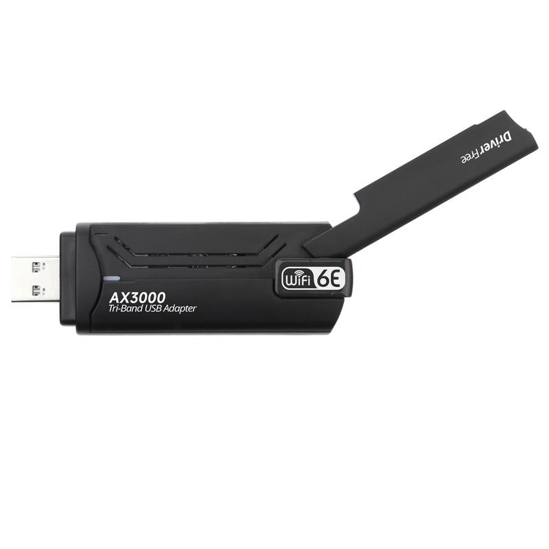Product Introduction of USB WiFi 6E Adapter AX3000 2.4G/5G/6GHz Wi-Fi USB3.0 Dongle High Gain Antenna Wireless Network Card Driver Free 30