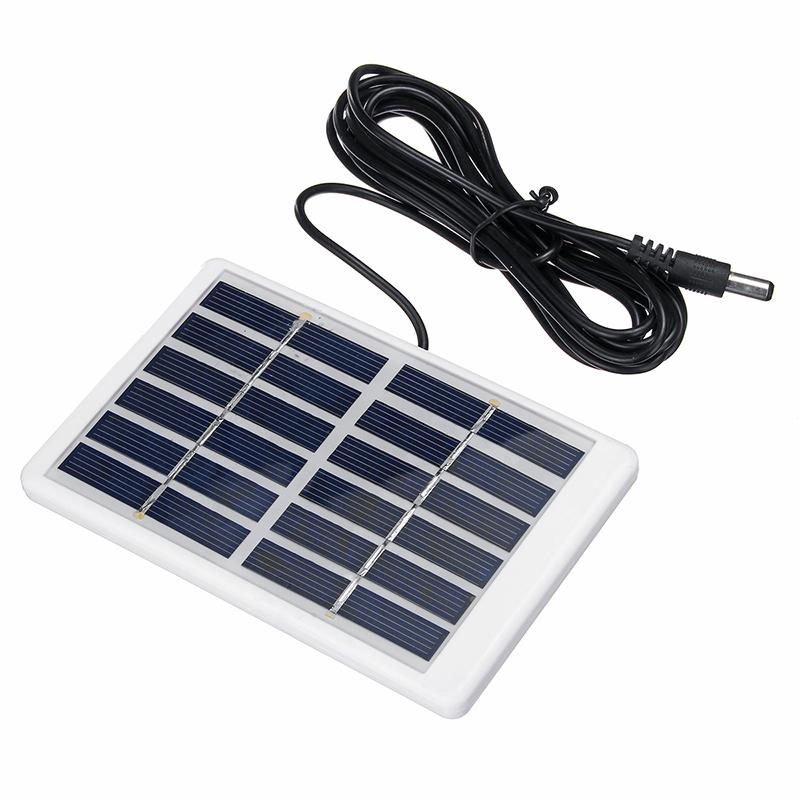 Product Introduction of 5W 6V Camera Surveillance Solar Panel Solar cell Board for Outdoor Portable Light Lamp Camera Power Supply with 3meter cable 20