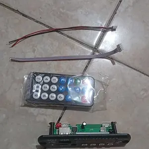 Modul Mp3 Bluetooth plus FM radio / Kit Modul Mp3 BT kit Mp3 pemutar lagu USB Player Bluetooth