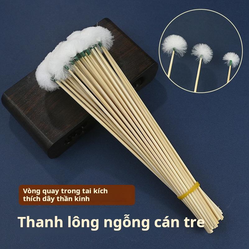 Product Introduction of Dụng Cụ Ngoáy Tai, Tay Cầm Bằng Tre, Que Lông Ngỗng, Que Lông Gà, Que Lông Hạc, Bộ Dụng Cụ Ngoáy Tai, Đào Tai, Tẩy Lông Tai 0