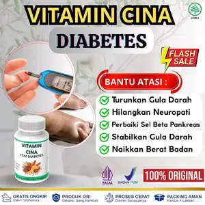 TCM diabetes Tradisional Herbal China bantu atasi Diabetes turunkan kadar gula tinggi aman halal 100%
