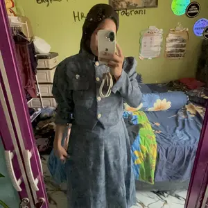 Lira Set - Setelan Rok Atasan Lengan Panjang Busui Hijab Friendly