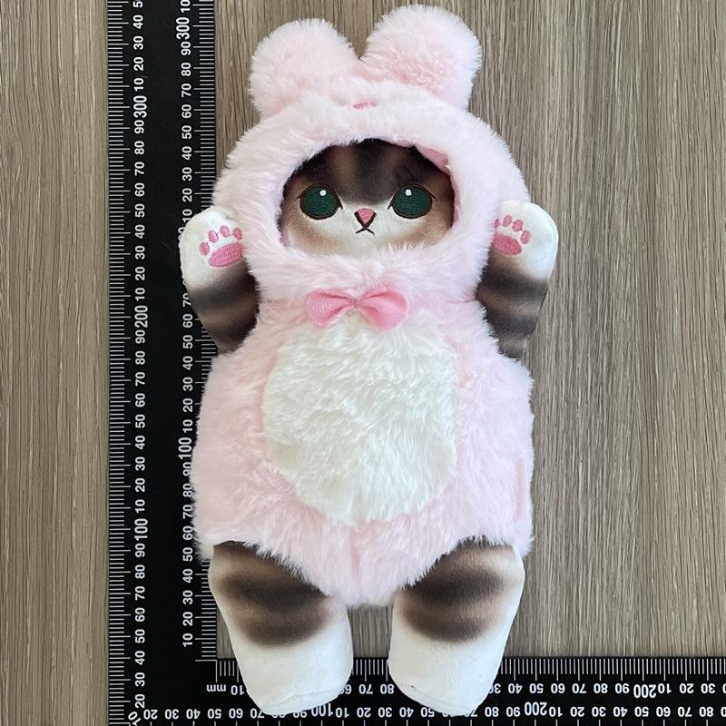 25cm Shark Cat Plush Doll Cartoon Animal Cat Plushie Pillow Kawaii Fluffy Stuffed Cushion Toy 8
