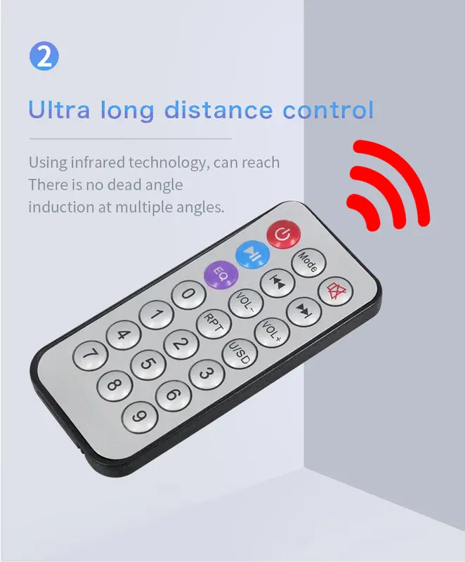 Bluetooth MP3 Remote Vire - Wireless Audio Player 2