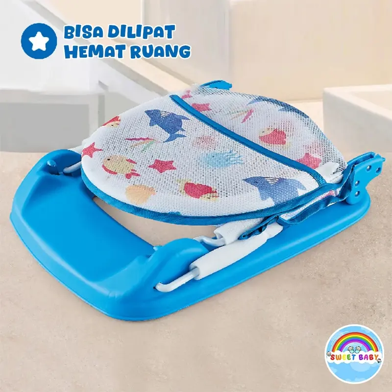 Tempat Mandi Bayi Berjaring Baby Bather Chair With Deluxe 2