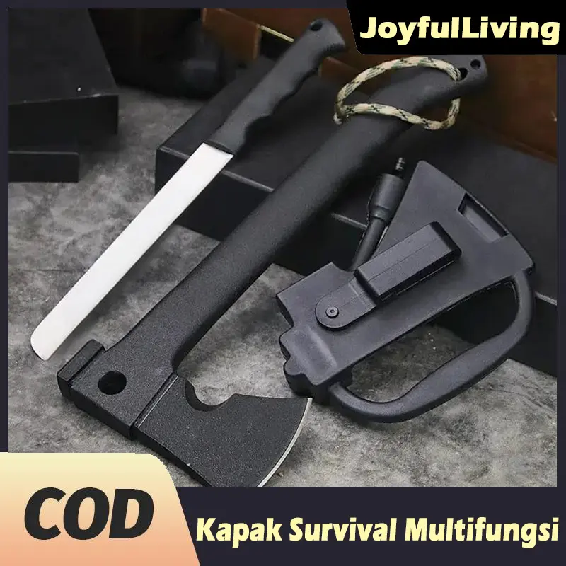 Kapak Survival Multifungsi / Kapak Survival / Survival Kit / Kapak Kampak Tactical Axe Multifungsi Outdoor