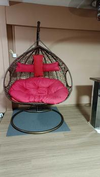 Product Review of HF Swing Chair(Free Delivery&Install) with cushion Outdoor Seating / Swing Chair Balcony Chair Floor Chair from j**a 0