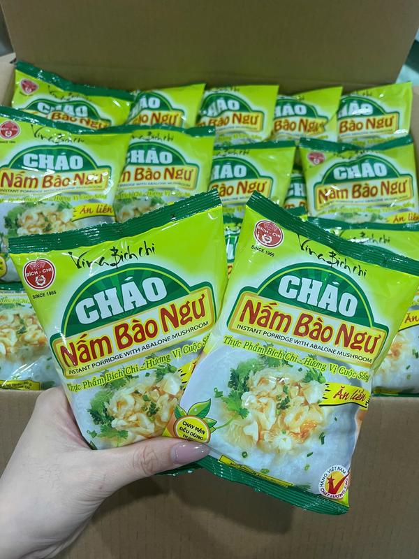 Thùng 50 Gói Cháo Nấm Đông Cô Ăn Liền Bích Chi - Gói 50g