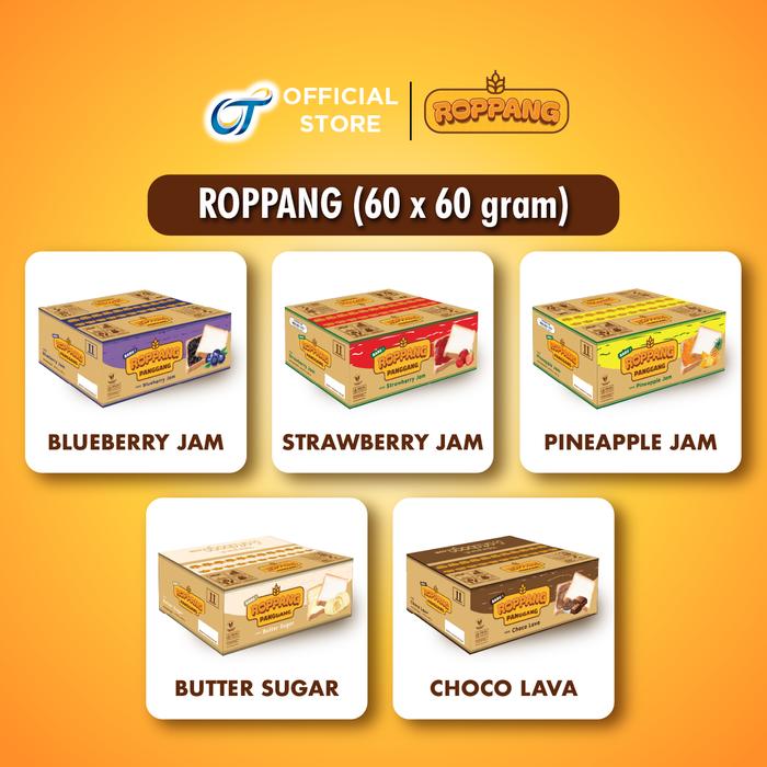 Promo Roti Roppang [1 DUS ISI 60 PCS] - Roti Susu Lembut Camilan Sehat ...