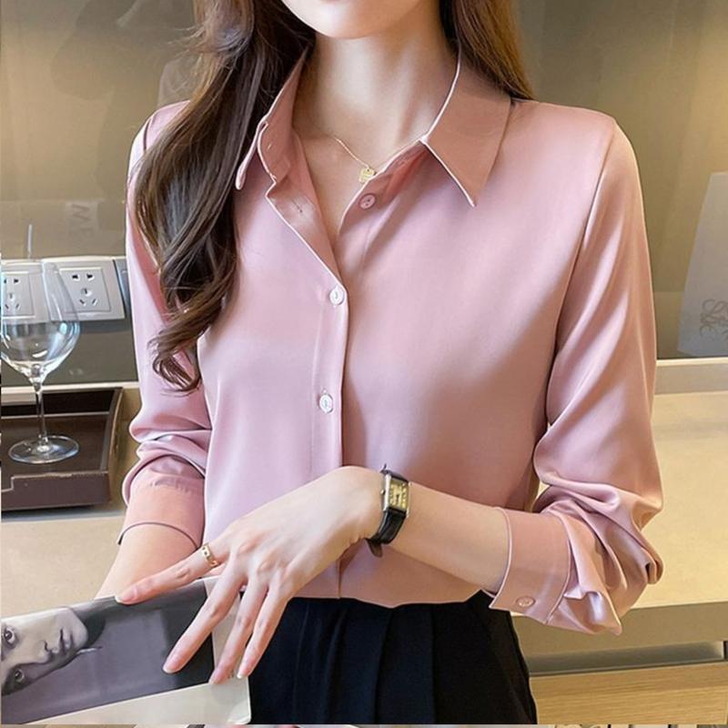 Kemeja Basic Formal Gaya Korean Style Bahan Shakila Twill Size M L XL XXL By DF Fashion 3