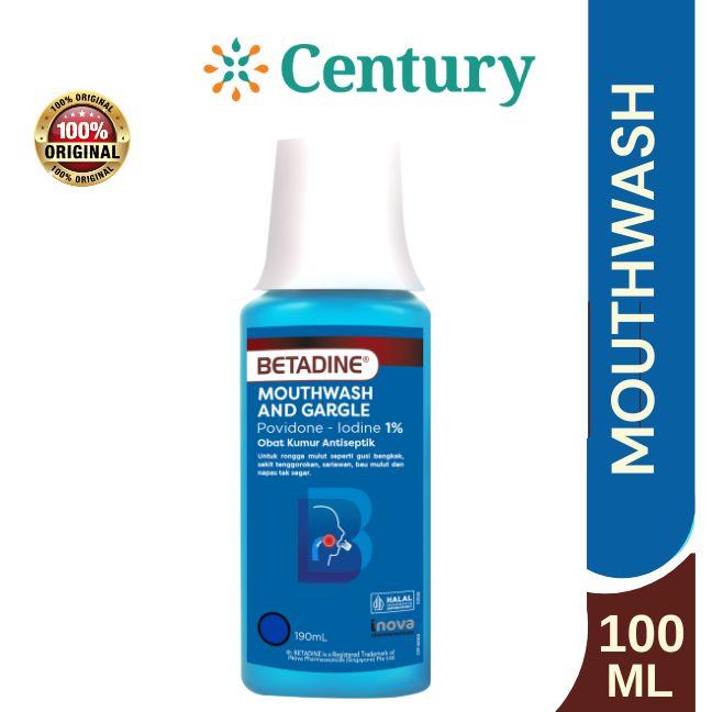 Gambar Betadine Mouthwash & Gargle / Obat Kumur / 190Ml dari Century Healthcare Express Kota Administrasi Jakarta Pusat Tokopedia