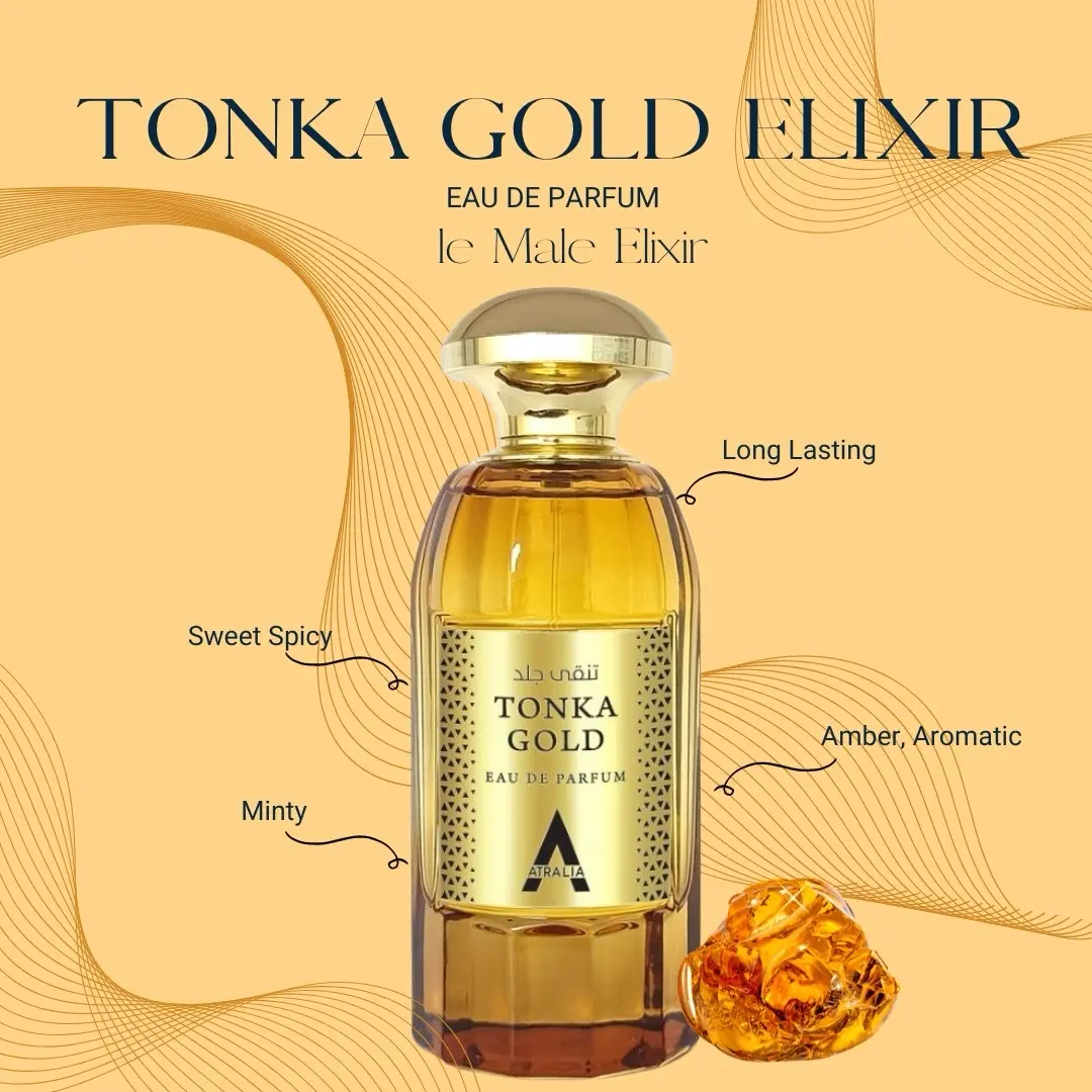 TONKA GOLD 100ml Perfume For Men And Women