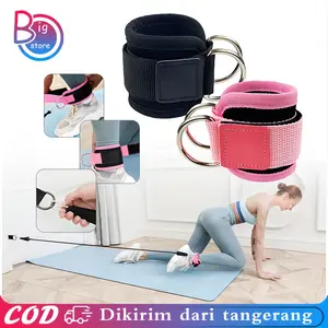 Angkle Strap Gym Adjustable Ankle Strap Gym Ankle Leg Strap Dengan D-Ring Strap Ankle Gym
