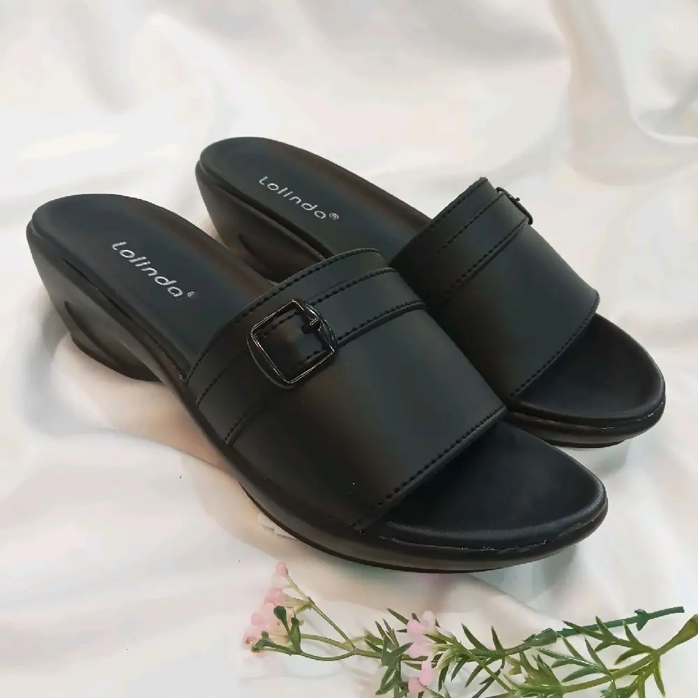 sendal wanita wedges terbaru original lolinda