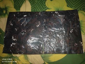 Product Review of 2. Baju Batik Couple Kemeja Gamis Poli katun Fashion Pasangan POLI KATUN Seragam Batik Sequins Muslim Wanita Sarimbit Keluarga Kondangan Dress Pesta Lebaran Motif from N**h O**6 0