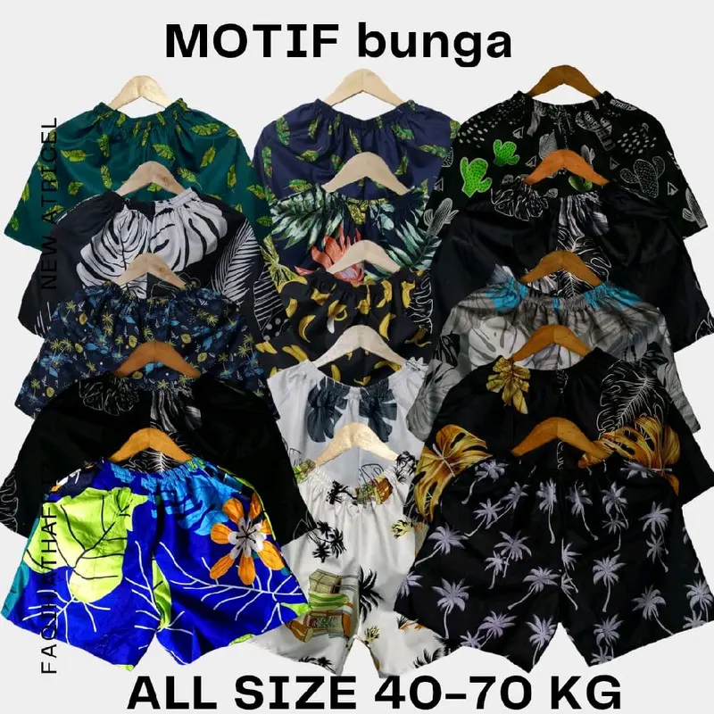 PAKET 3.5 PCS BOXSER MOTIF CELANA PENDEK BAHAN ADEM CEWEK CWOK 7