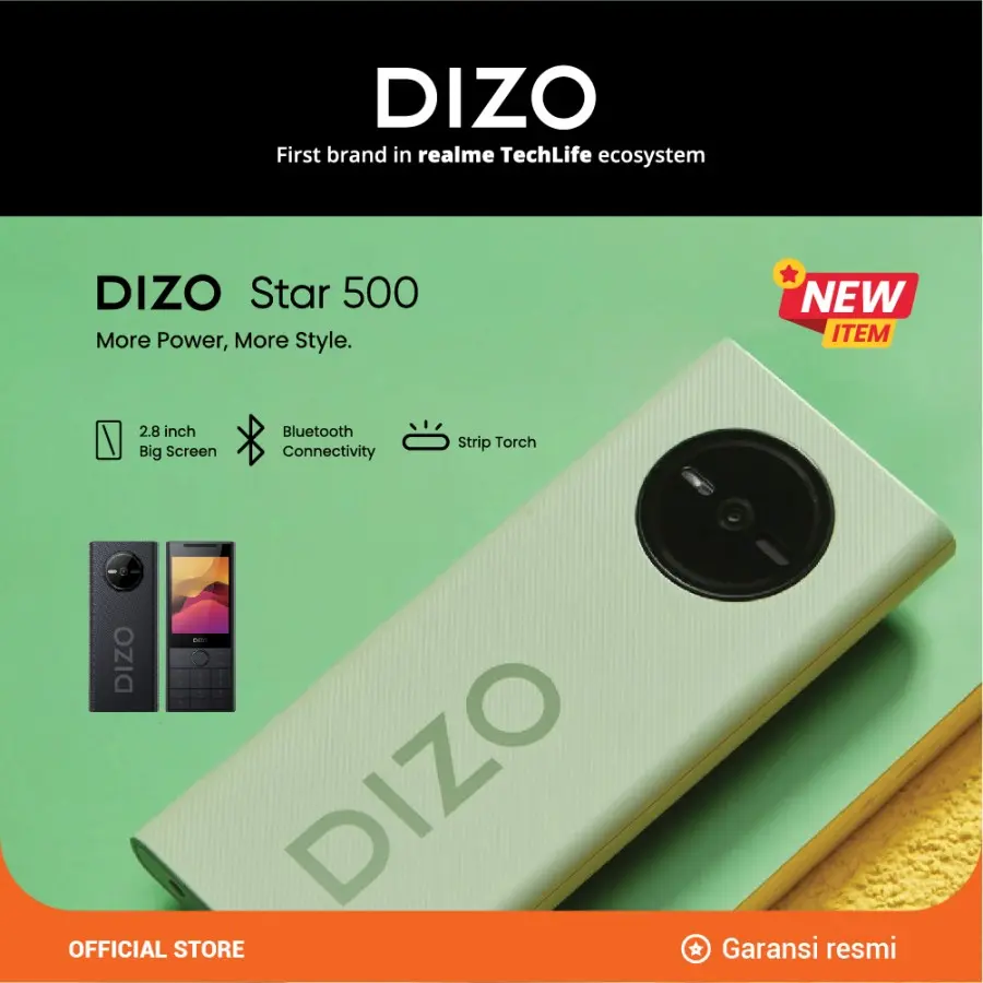 LV EVERCOSS DIZO STAR-500 Garansi Resmi