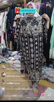 Product Review of Gamis random 60k-80k Muslim Wanita from r**m 3