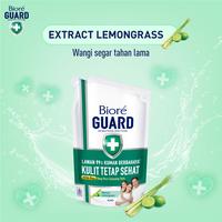Gambar Biore Guard  Sabun Mandi Cair Anti Bakteri Refreshed Lemongrass 750ml Pouch Twinpack dari KAO Indonesia Kab. Bekasi 3 Tokopedia