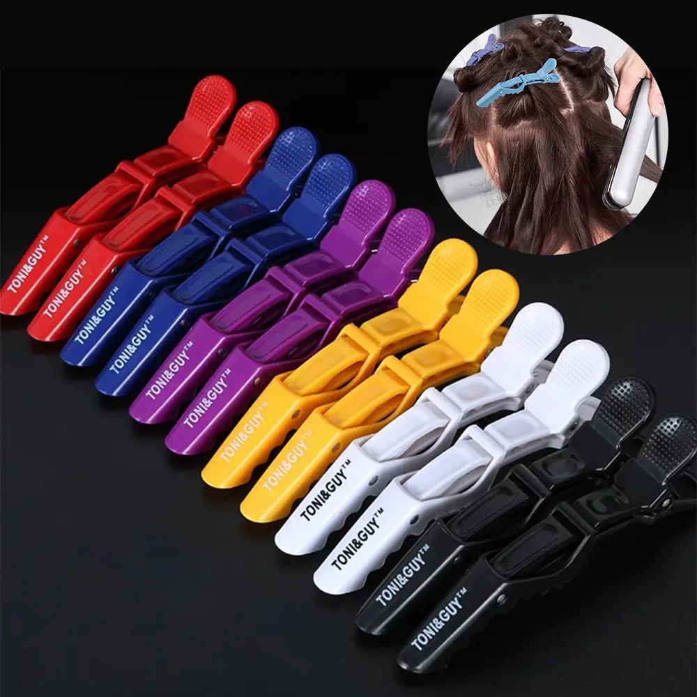 6/12pcs Hair Clips Hair Clips Alligator Hair Clips for Home Salon Styling Alligator Clips for Hair Pince a Cheveux Hair Styling Tools Accessories