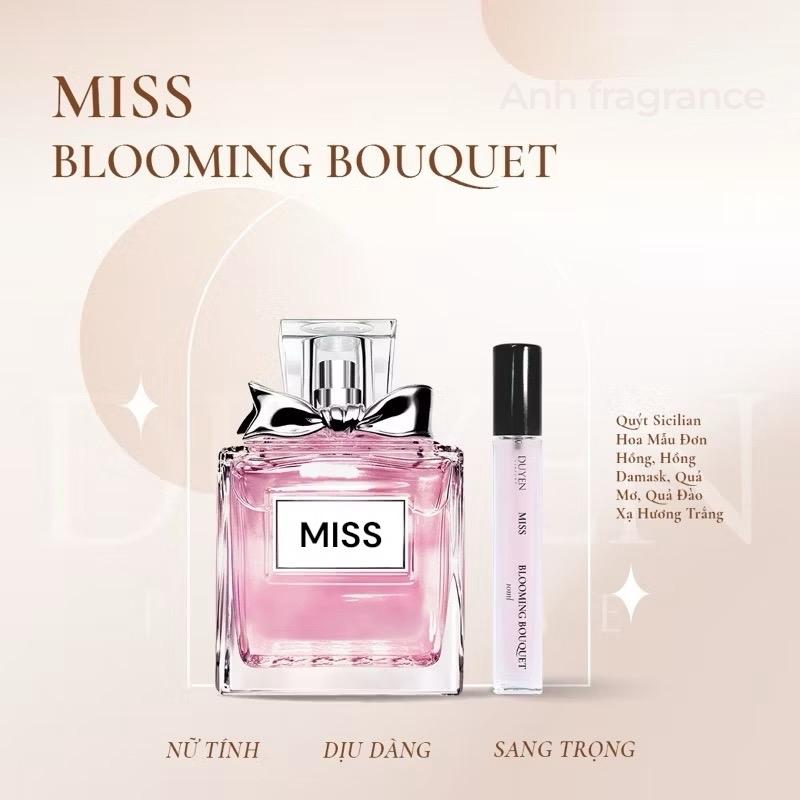 Lọ chiết 10ml nước hoa nữ mis diior sang trọng quý phái lưu hương 8h-12h Perfume Xịt Thơm Women 