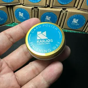 Card Polish Finishing Wax KARJOS Cards Lab+ – Wax Akhir Kartu Vintage & Modern | Efek Kilap, Licin & Tampilan Clean
