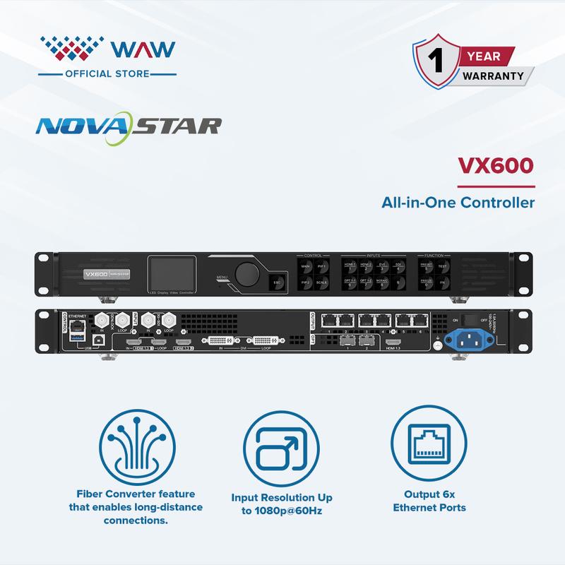 Novast Processor Novastar VX600 Processor - All In One Video Processor - Shop | Tokopedia