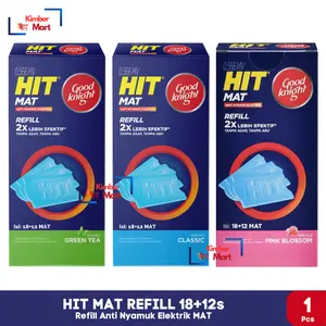 HIT MAT ELEKTRIK REFILL 18+9 (Belum termasuk alat) - ISI ULANG ANTI NYAMUK N5