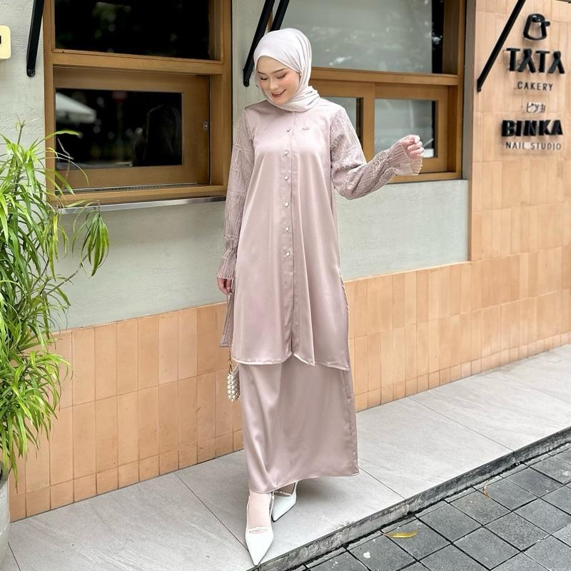 Migi - Kirei malay one set / setelan melayu / baju lebaran 0