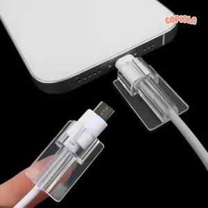 Pelindung Penutup Ujung Kabel Data Apple 18/20W Lightning Penutup Kabel Pengisi Daya IP Case Cable