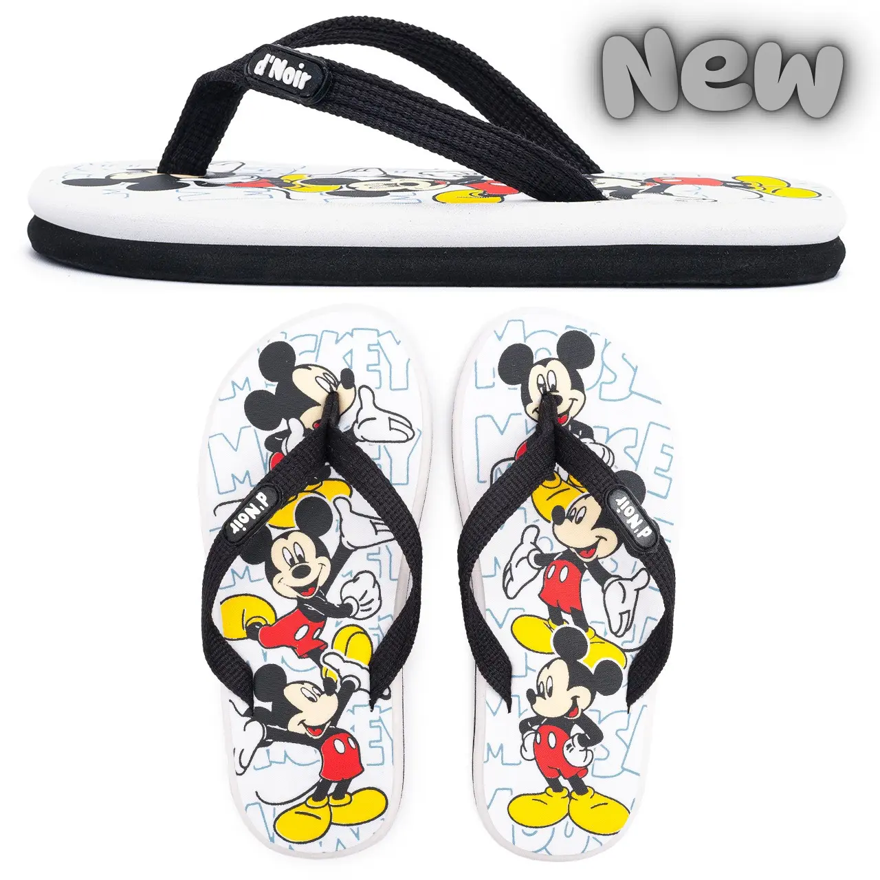 DNOIR Sandal Jepit Anak Laki Laki & Perempuan MICKEY MOUSE size 25 - 36 Fashion