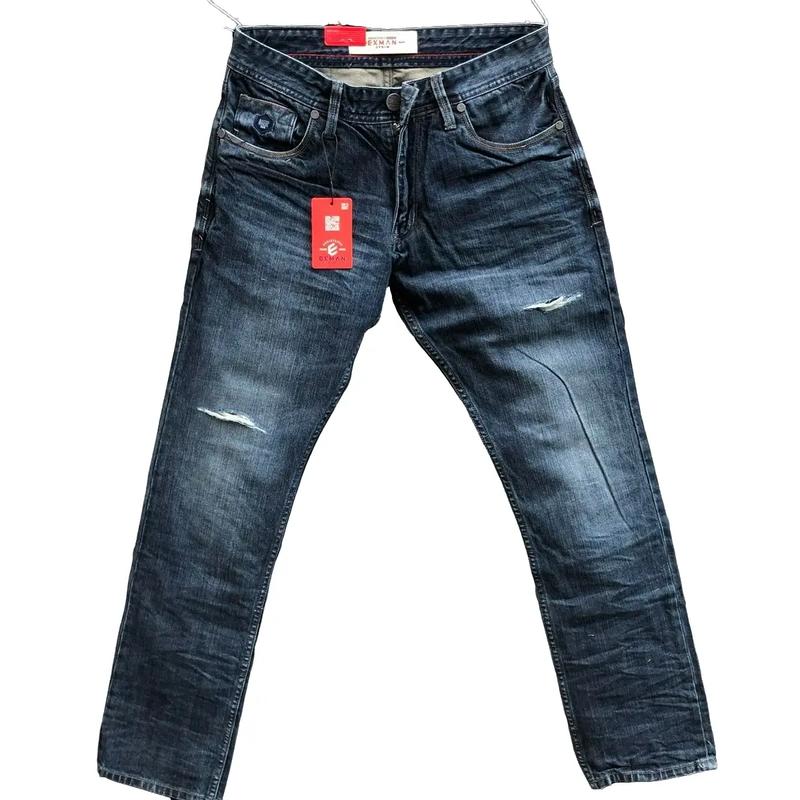 Jeans pria panjang | celana panjang pria | celana panjang jeans | jeans panjang |  Celana Panjang Distro Cowok Dewasa Denim Fit 0