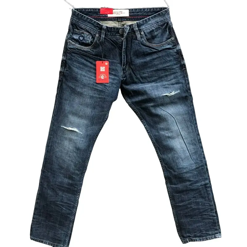 Jeans pria panjang | celana panjang pria | celana panjang jeans | jeans panjang |  Celana Panjang Distro Cowok Dewasa Denim Fit 0