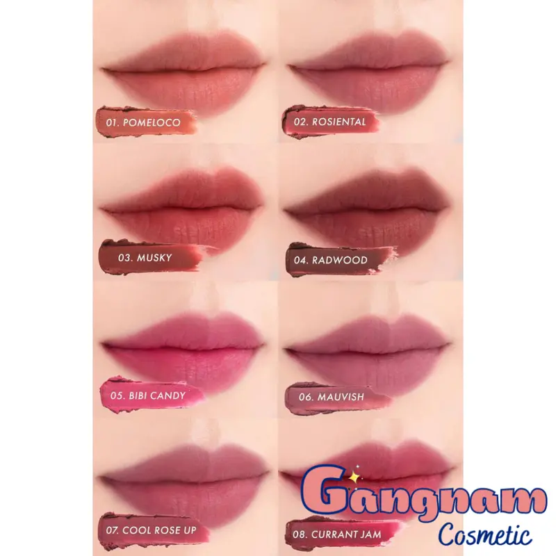 Romand Blur Fudge Tint Liptint Matte 3
