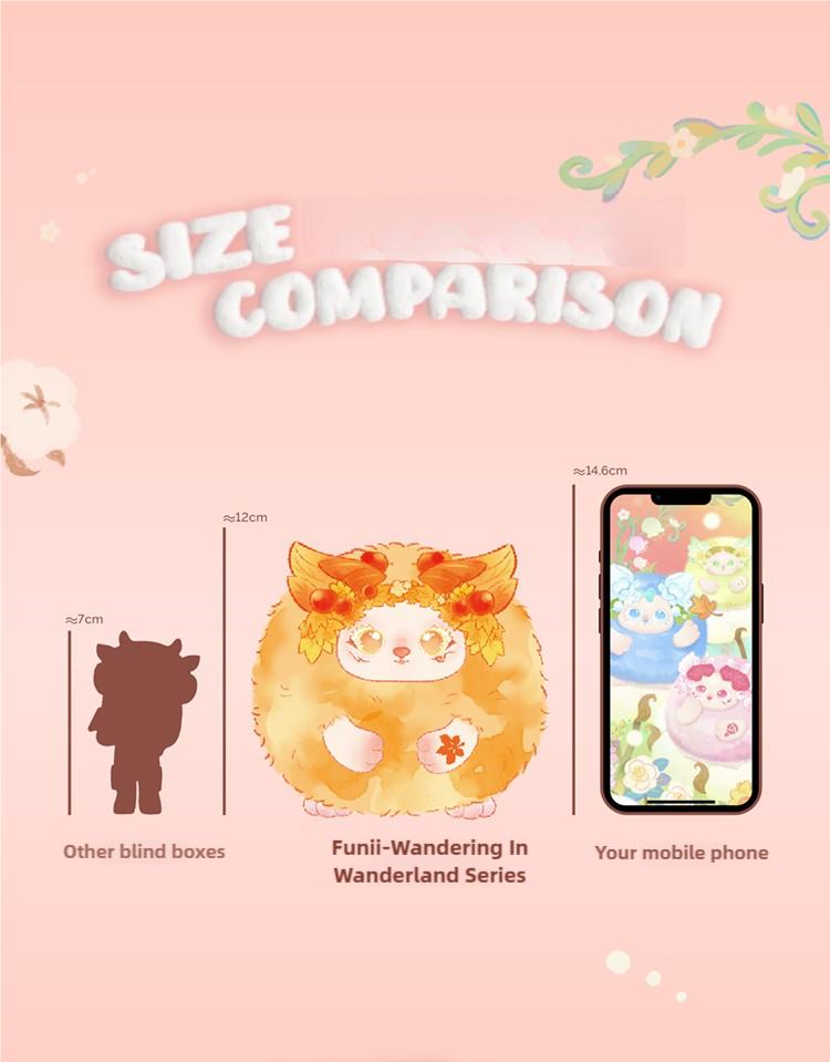 LETSVAN FUNII - Wandering In Wanderland Series Plush Blind Box Figures - Collectible Action Toys, Birthday Gift for Kids LETSVAN FUNII - Wandering In Wanderland Series Plush Blind Box Figures - Collectible Action Toys, Birthday Gift for Kids