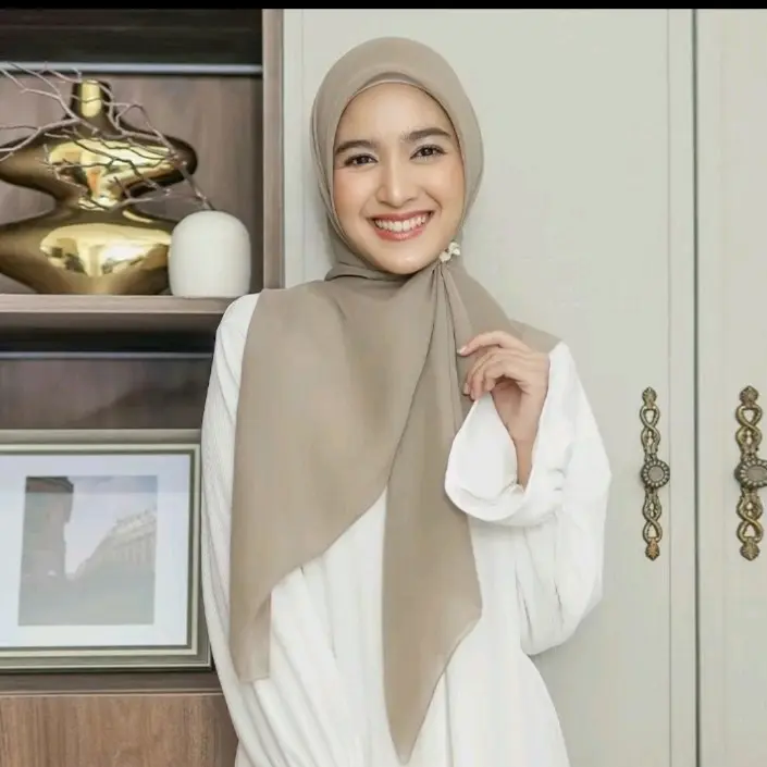 Aneka Jilbab Premium / Pashmina Silk Muslim Turki Voal Katun Kerudung 2