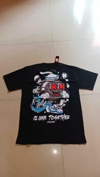 Product Review of Baju Kaos Pria Distro T-Shirt Oblong Atasan Cowok Lengan Pendek Keren Kekinian Climb Together Combed from 𝒇**𝒂 0